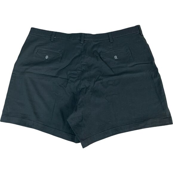 Lee Womens Regular Fit Chino Walk Short Black Size 26 WM Button Back Pockets - Picture 1 of 8